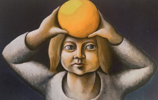 Sarah with the Yellow Ball